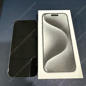 아이폰15프로 화이트 128G 팝니다