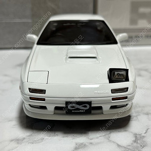 1:18 휠아트 마쯔다 rx-7 fc3s 화이트 다이캐스트 판매