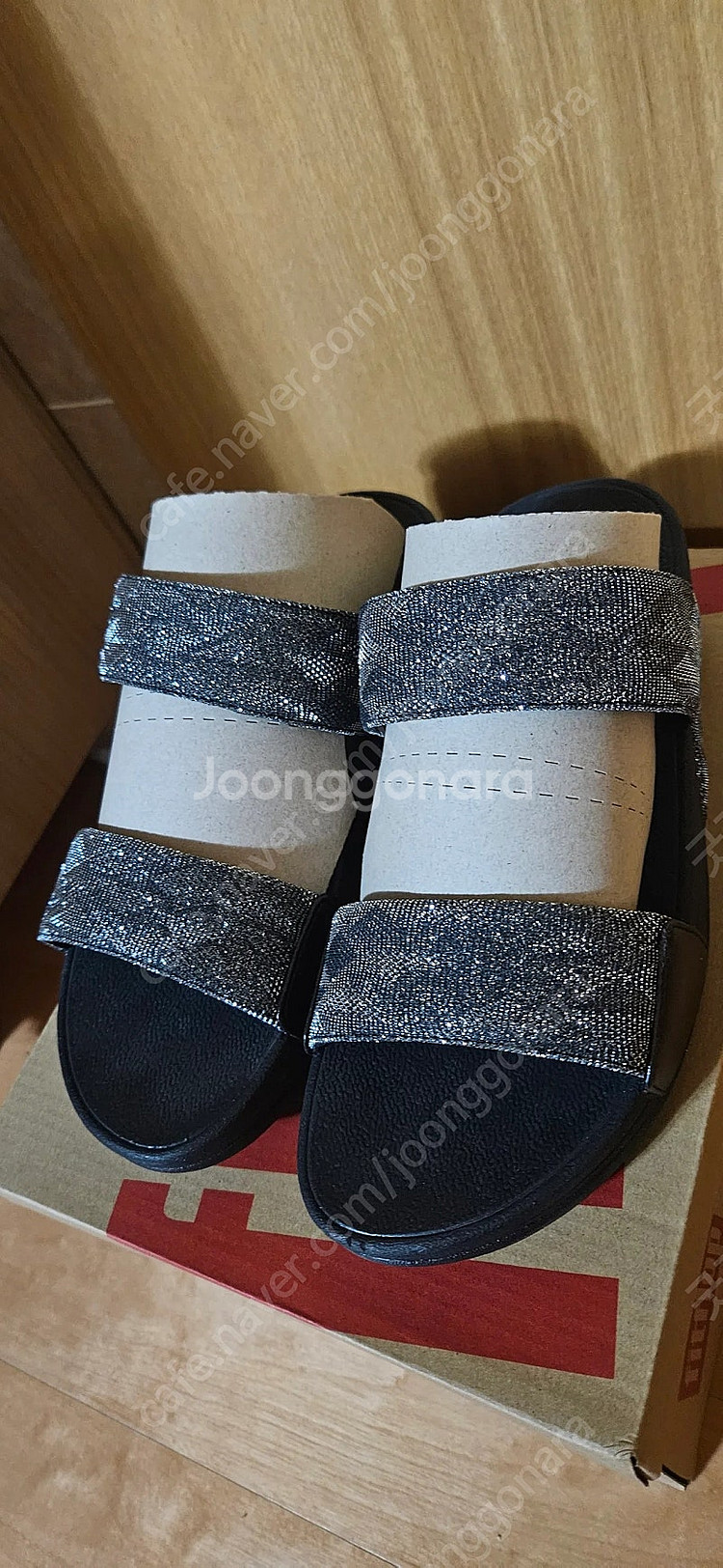 ((가격확내렸어요))핏플랍 루루 정품 슬라이드(박스채새...--0