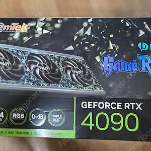 PALIT RTX 4090 GameRock 24GB 그래픽 카드입니다 (OC 아님)