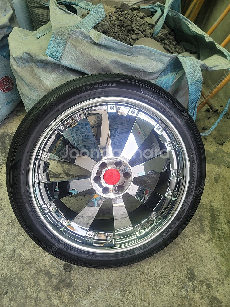 모하비 대흥 Otto 22" 휠타이어 팝니다--1