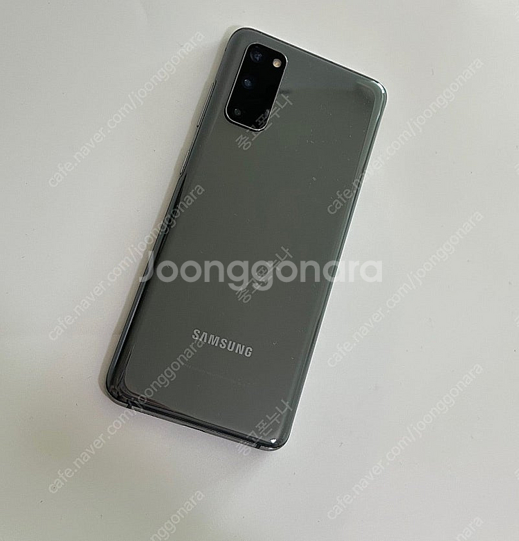 갤럭시S20 외관액정깨끗 중고폰공기계--0