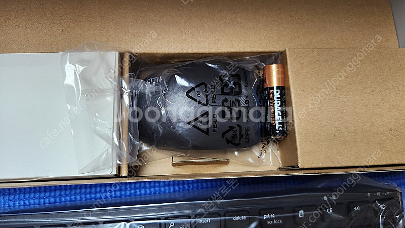 Dell KM555 저소음 키보드+마우스 세트 미사용품--4