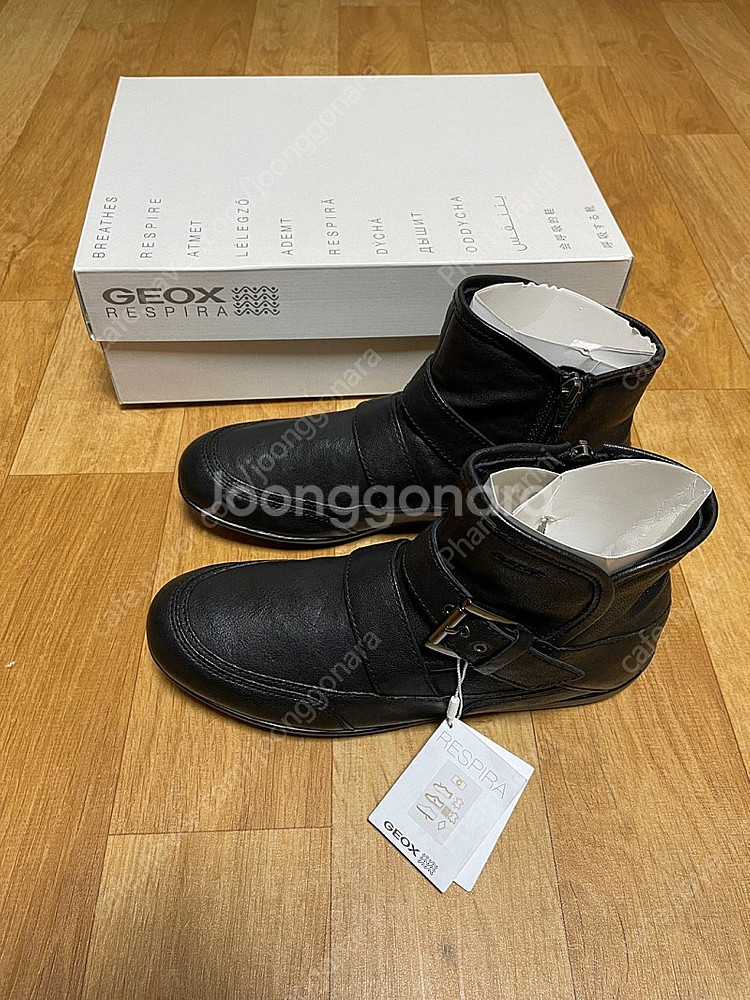 [240] 제옥스 여성부츠 블랙 새상품 판매--1