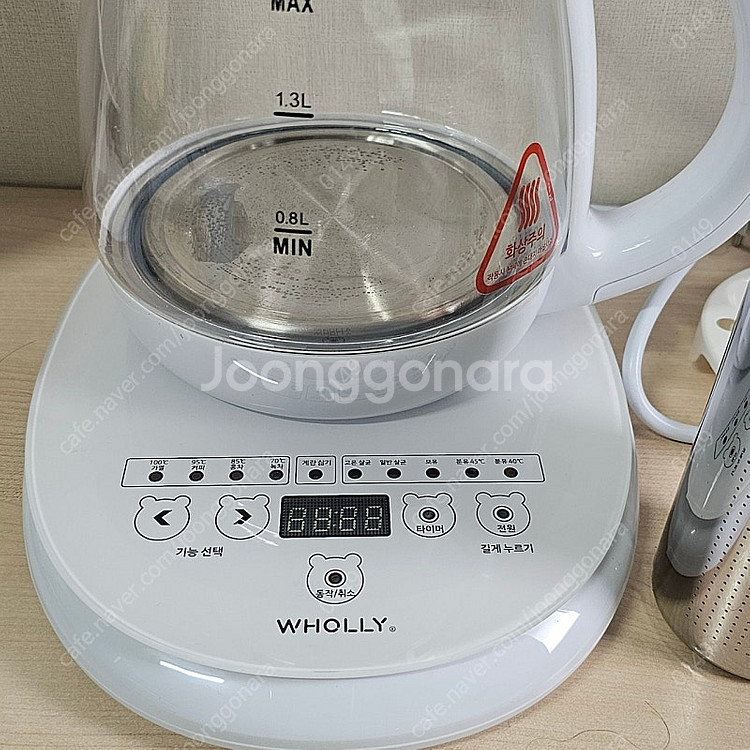 홀리 분유포트, 티포트 1회 사용--3