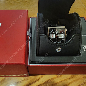 태그호이어 모나코 검정판 39mm 풀구성