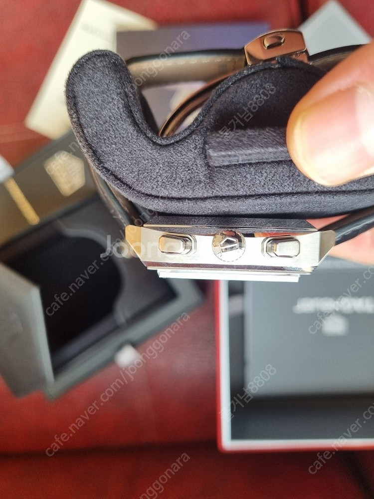 태그호이어 모나코 검정판 39mm 풀구성--3