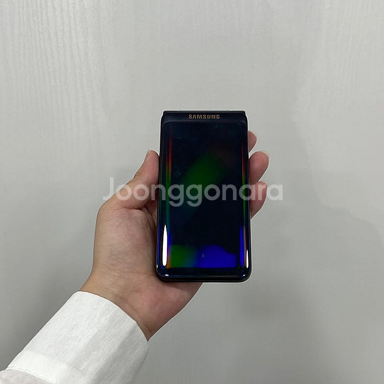 95976 갤럭시폴더2 32GB 블랙 부산 중고폰 팝니...--2