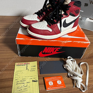 [275]나이키 조던1 레트로 하이 OG 시카고 2022 나코탭