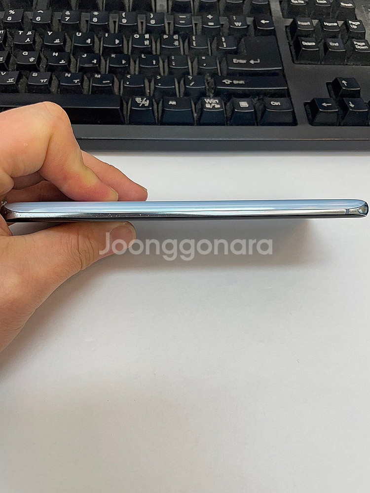 갤럭시S20 블루 128GB 무잔상 상태좋은 중고14만팝니다--6