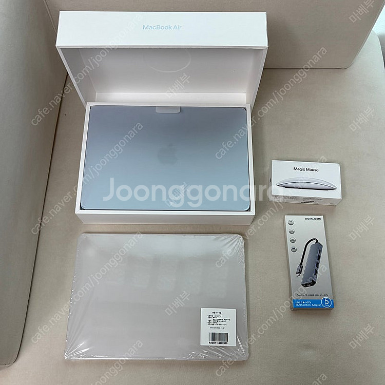단순개봉) 맥북에어 13 M4 16 512 스카이블루--0
