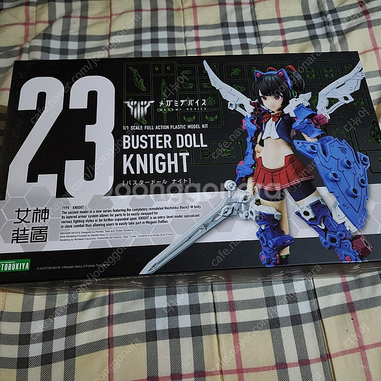 걸프라 코토부키야 메가미디바이스 Buster doll(버스터돌) 나이트 팔라딘 미개봉 팝니다--1