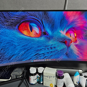 (부산/개인)34인치 144hz wqhd모니터 판매합니다.