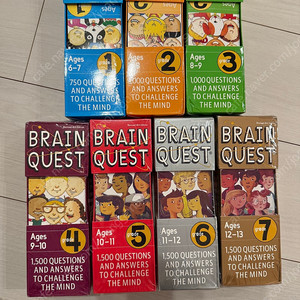 브레인퀘스트(Brain quest) 카드 G1~7