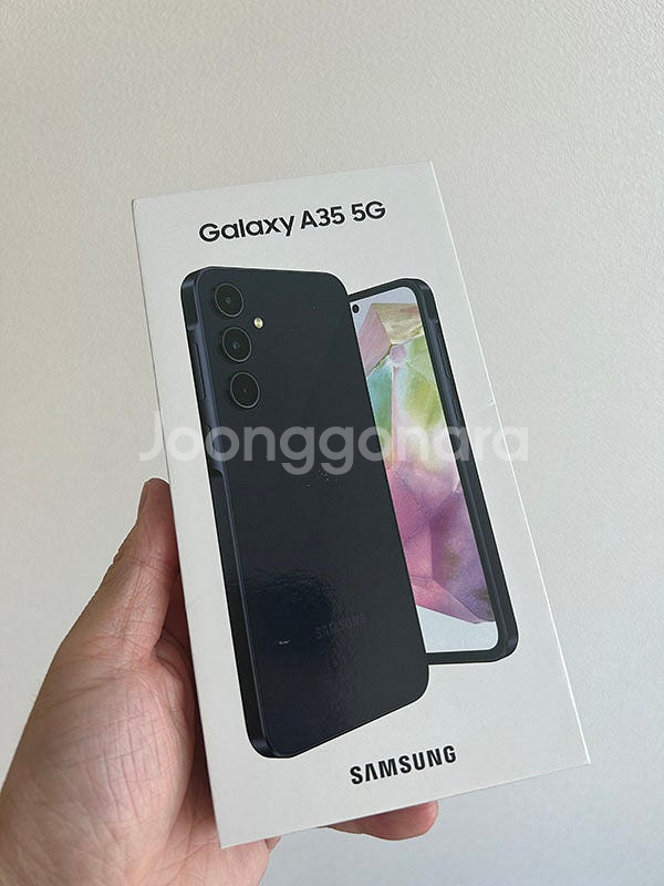 갤럭시A35 5G 미개봉새제품(자급제폰,네이비)--0