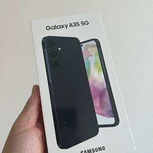 갤럭시A35 5G 미개봉새제품(자급제폰,네이비)