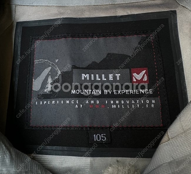 밀레 고어텍스 바람막이 자켓 등산 자켓 105/ XL--3