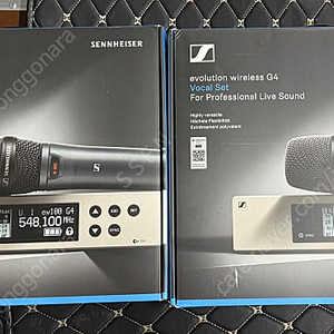 젠하이져 ew100 G4(G Band) 2세트(핸드 2개, 플러그온 2개) 팝니다!