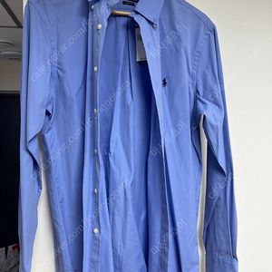 폴로 랄프로렌 블루 셔츠 신상 택달린 새것 미듐(100~105)