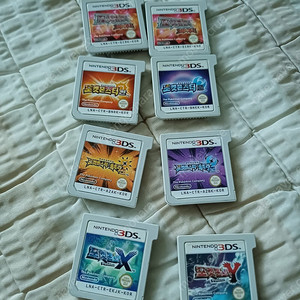 닌텐도 3DS/DS 포켓몬스터 칩, 3DS 구큰다수 팝니다.