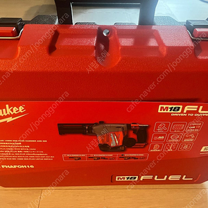 밀워키 M18 FHAFOH16-502C 충전 오버헤드 로터리 해머드릴