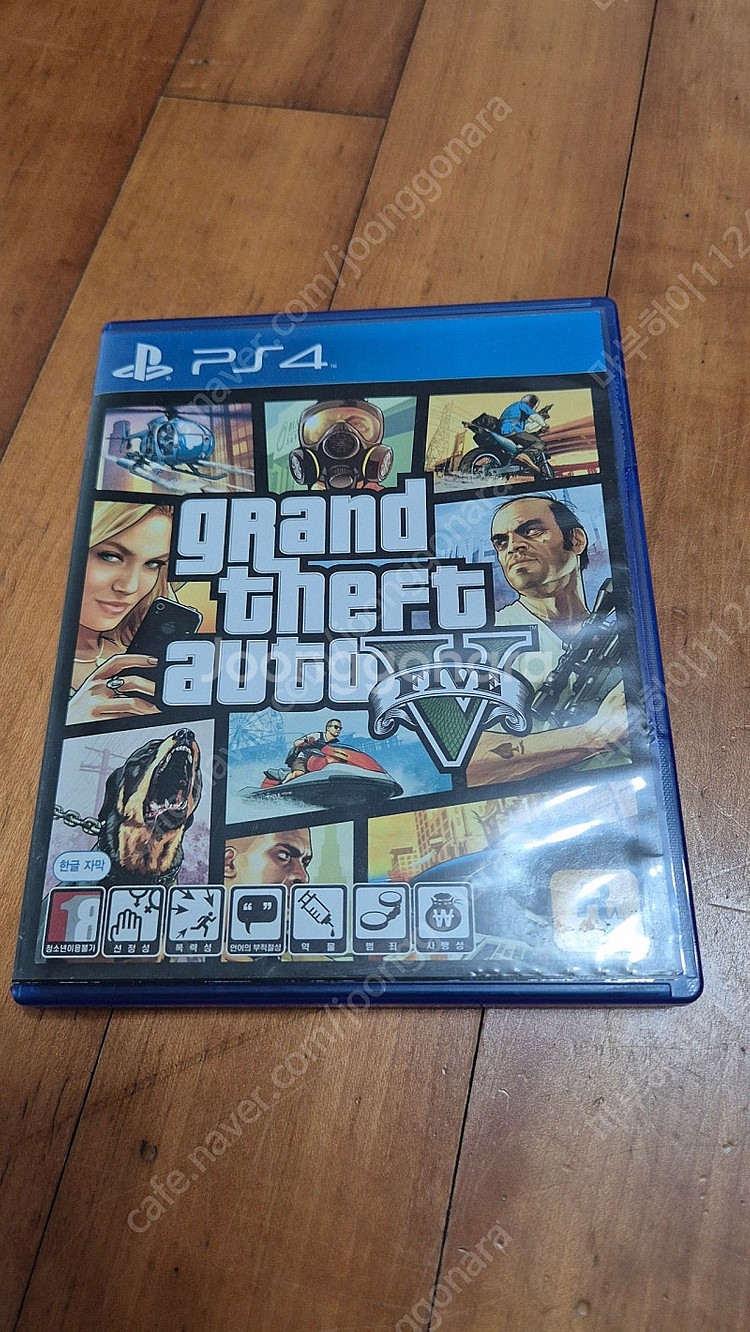 (PS4) 플스4 GTA5 판매 (지도있음)--0