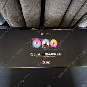 커세어 iCUE LINK TITAN 420 RX ARGB[블랙]