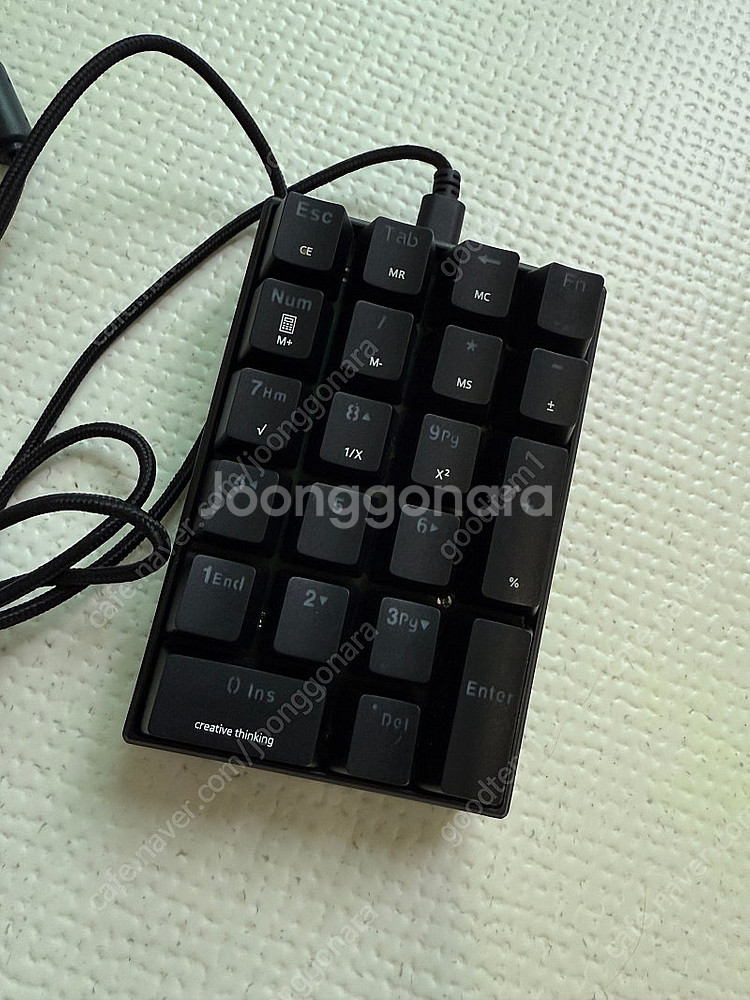 웨이코스 씽크웨이 CROAD K20 매크로 숫자 키패드 (적축)--1