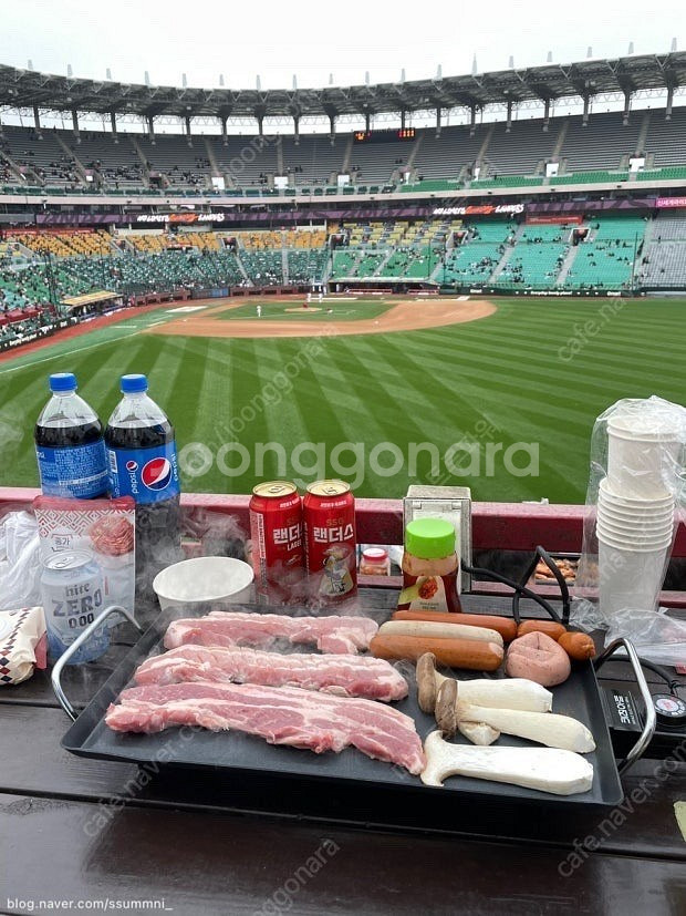 7/19(토) 두산베어스 SSG랜더스 바베큐존 7인--0