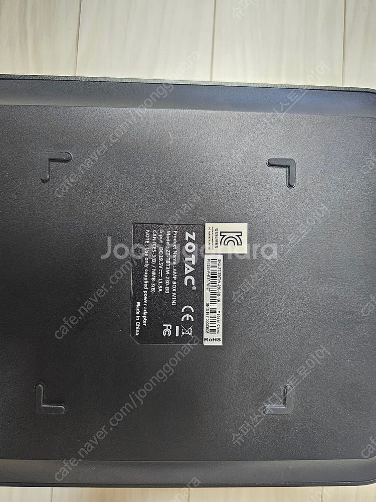 조텍 zotac amp mini 1060 외장 그래픽카...--2