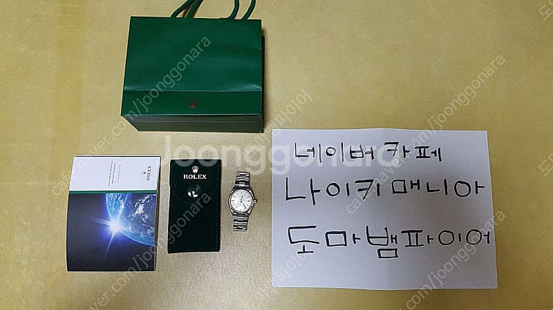 @@[ONE] 롤렉스 TIFFANY & CO. 더블싸인...--4