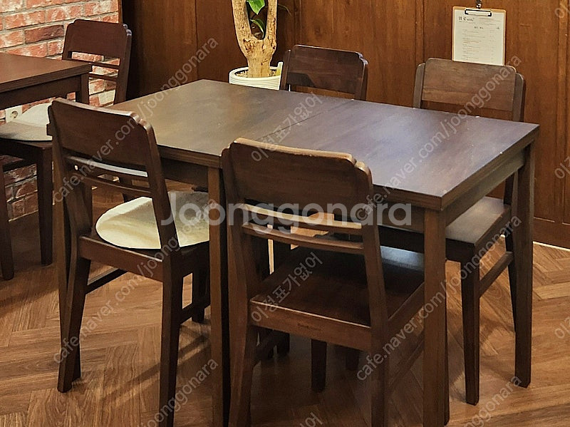 라왕 원목 합판 테이블--0