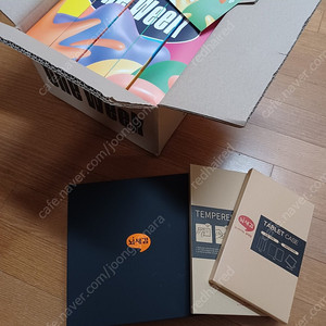 새제품 뇌새김 최신형태블릿 더위크 풀세트 영어 일어 중국어 평생교육