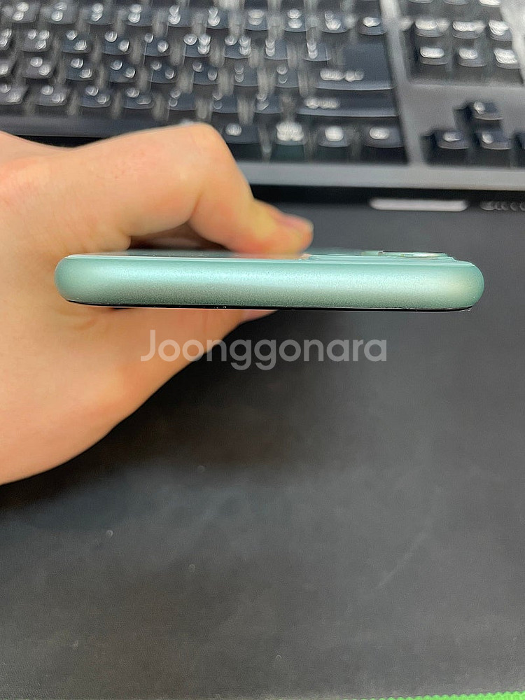 아이폰11 그린 64GB 배터리89% 상태좋은 중고24...--3