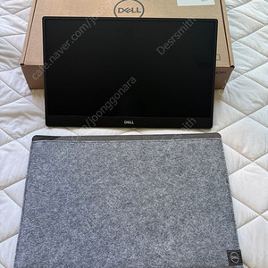 DELL 델 P1424H 14 FHD IPS 접이식 포터블 휴대용 모니터