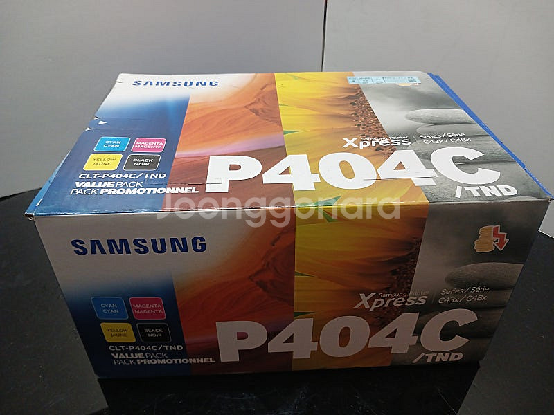 삼성 CLT-P404C 토너 1세트 판매--0