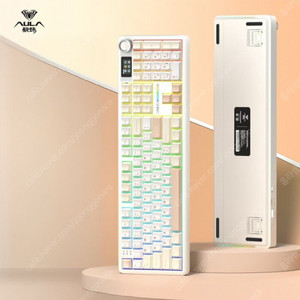 AULA 독거미 F108 PRO 모카무스 카라멜라떼축 기계식 키보드 미개봉 새제품