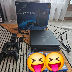 PS4 Pro 1TB 제트 블랙 7218b 판매합니다.