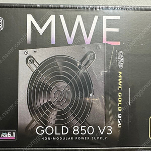 미개봉 쿨러마스터 MWE GOLD 850 V3 ATX3.1 블랙