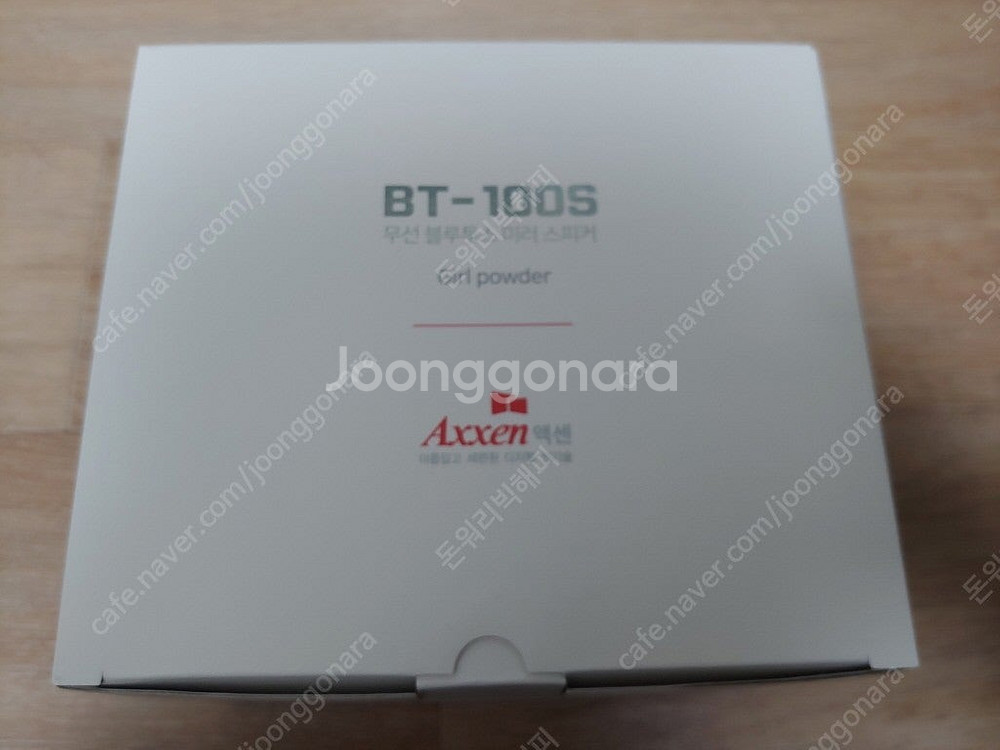 액센 BT-100S 무선 블루투스 미러 스피커 미개봉 ...--4