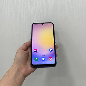 97953 갤럭시A25 블랙 128GB 부산 중고폰 팝니다 12만원