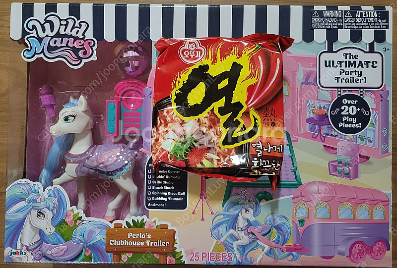 wild manes horse toys perla's clubhouse trailer 펄라 클럽하우스 트레일러 조랑...--1