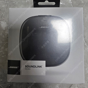 BOSE 사운드링크 마이크로 블랙 미사용 새상품