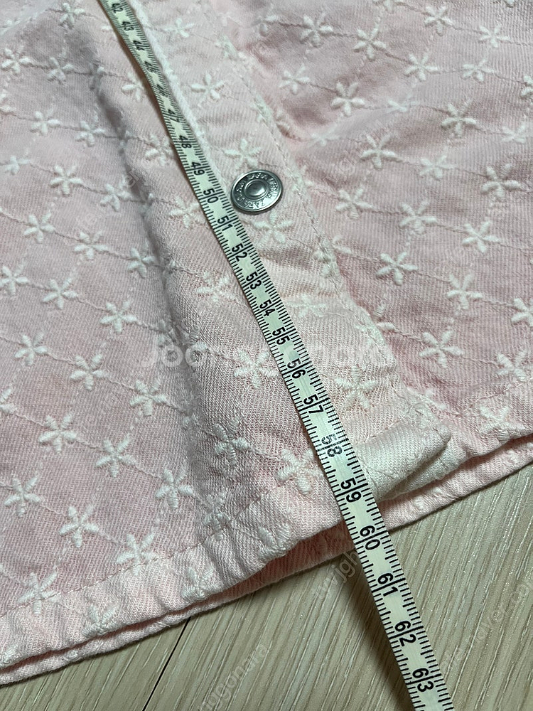 텍달린 새상품 ZARA 신상 꽃 자수 데님 원피스 6y--3