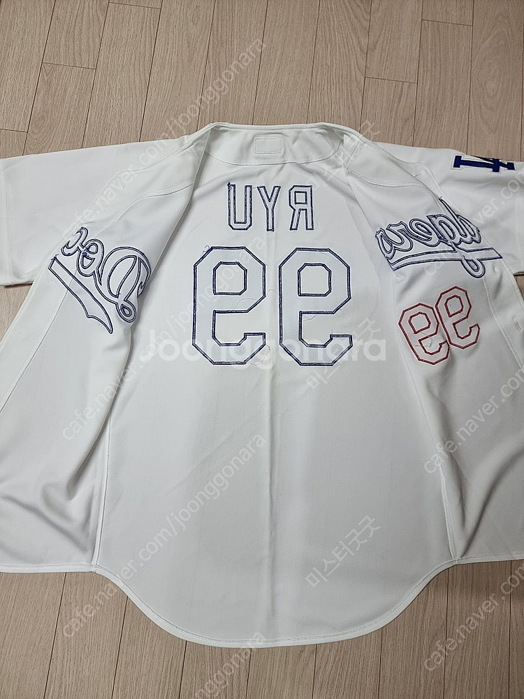 MLB LA다저스 류현진 마킹 유니폼 미착용 새제품--3