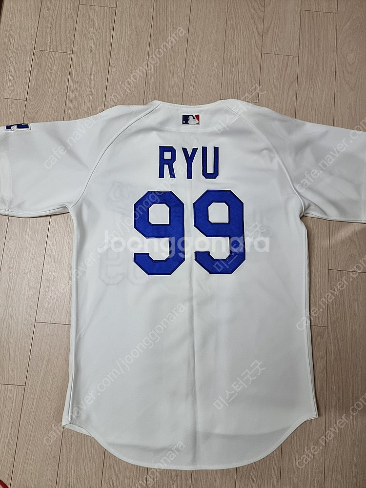 MLB LA다저스 류현진 마킹 유니폼 미착용 새제품--4