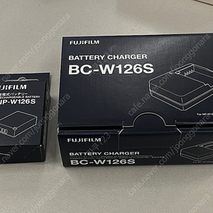 후지필름 np-w126s, bc-w126s 배터리, 충전기 미개봉 새상품