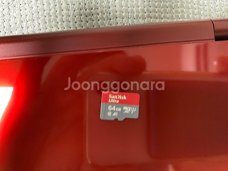 닌텐도 뉴3ds xl 레드컬러 박스셋 팝니다.--8