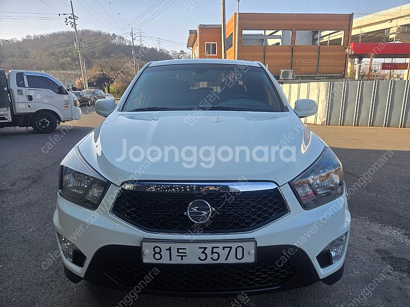 12년식 코란도스포츠 CX7 4륜 패션 디젤오토 팔아요...--0