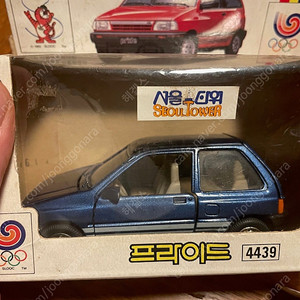 국산미니카 1/35 크로바 기아 프라이드 박스품 신품 팝니다.